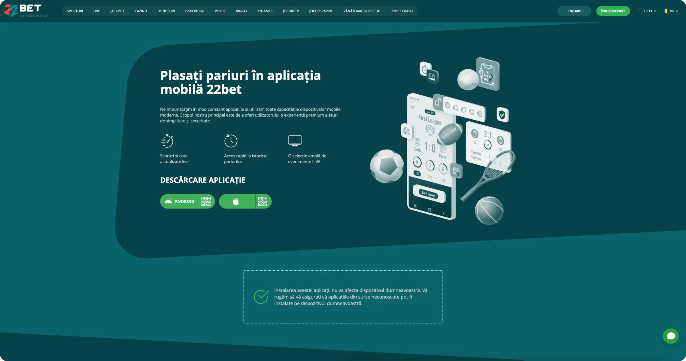 22Bet Instala 22Bet Instala